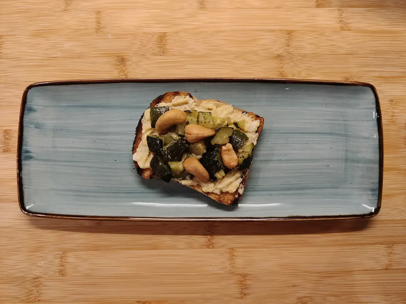 Bruschetta stracchino di riso