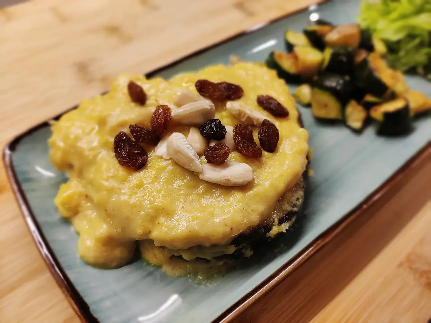 Salmone in salsa curry